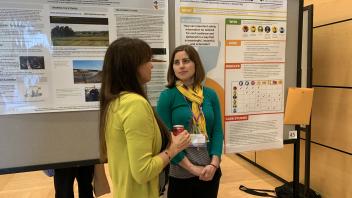Kara Schilli discusses her poster, Considerations for Communicating Safety Information to a Diverse Stakeholder Audience in Western Ag
