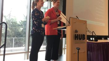 Savannah Mack wins one of the best student poster awards